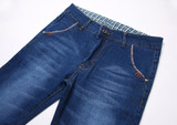2017 Casual Jeans Men Pant Classic Design Blue Ripped Skinny Jeans Men Stretch Mens Denim Pants Slim Fit Trousers Male Jeans Men