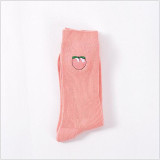 2017 Cartoon Cute Women Sock Print Fruit Cotton Girls Sock Long Colorful Socks For Women Clothing Accessories