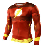 2017 Captain America T Shirt Captain America T-shirt Anime Clothing Marvel Comics Superhero  Compression Shirt Crossfit Fitness