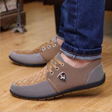 2016 mens Casual Shoes mens canvas shoes for men shoes men fashion Flats Leather brand fashion suede Zapatos de hombre