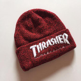 2016 Men's Winter Caps Thrasher Cotton Warm Knitted Men Women Hot Hip Hop Men Womens Casual Hat Female Beanies #CAP6A47