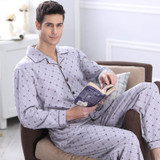2016 Men's Pajamas Autumn Long Sleeve Pyjamas Sleepwear Cotton Plaid Men Pijama Male Lounge Pajama Sets Plus size Nightwear 4XL 2016 Men's Pajamas Autumn Long Sleeve Pyjamas Sleepwear Cotton Plaid Men Pijama Male Lounge Pajama Sets Plus size Nightwear 4XL