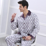 2016 Men's Pajamas Autumn Long Sleeve Pyjamas Sleepwear Cotton Plaid Men Pijama Male Lounge Pajama Sets Plus size Nightwear 4XL 2016 Men's Pajamas Autumn Long Sleeve Pyjamas Sleepwear Cotton Plaid Men Pijama Male Lounge Pajama Sets Plus size Nightwear 4XL