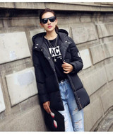 2016 Long Parkas Female Women Winter Coat Thickening Cotton Winter Jacket Womens Outwear Parkas for Women Winter Outwear