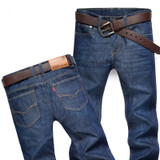 VOMINT 2017 Promotion Autumn Men's Jeans Thin Slim Straight Loose Mid Waist Male Long Pants Washing classic Denim Style man jean