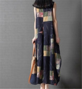 VogorSean 2017 New Women Summer Loose Dress Casual Cotton Linen Sleeveless Sexy Dresses For Women Vestidos Ocasionales Sundress VogorSean 2017 New Women Summer Loose Dress Casual Cotton Linen Sleeveless Sexy Dresses For Women Vestidos Ocasionales Sundress