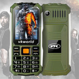 VKWorld Stone V3S Daily Waterproof Mobile Phone SPRD 6531D 2.4 inch Screen Russian Keyboard 2200mAh Long Standby Dual LED