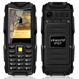 VKworld Stone V3 New V3 IP67 Waterproof Shockproof Dustproof Mobile Phone Power Bank Long Standby 5200mAh Russian Keyboard