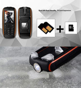 VKworld Stone V3 Max 5300mAh Battery Quadruple Phone IP68 Waterproof 2.4 inch 21 Keys Russian Keyboard LED Flashlig Mini Phone