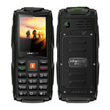 VKworld New Stone V3 Russian Keyboard IP68 Waterproof Mobile Phone 2.4 inch 3000mAh Battery LED light Triple SIM Card Cellphone