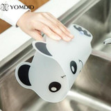 Vivid Panda Plastic Water Baffle Kitchen Sucker Water Splash Guards Protector contra salpicaduras de agua