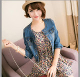 New 2016 Ladies Denim Jackets Outwear Jeans Coat Classical Jackets Women Fashion Jeans Coats Rivets Female Jackets