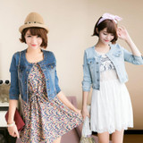 New 2016 Ladies Denim Jackets Outwear Jeans Coat Classical Jackets Women Fashion Jeans Coats Rivets Female Jackets