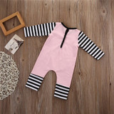 new 2016 infant newborn baby romper baby girls clothes long sleeve baby rompers leopard cotton baby girl clothing jumpsuit