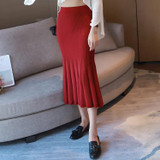 New 2016 Fashion Autumn Winter Women Skirt High Waist Elastic Sexy Pleated Maxi Long Skirts Womens Lady Skirts Female New 2016 Fashion Autumn Winter Women Skirt High Waist Elastic Sexy Pleated Maxi Long Skirts Womens Lady Skirts Female
