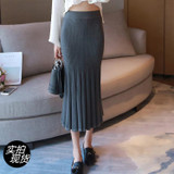 New 2016 Fashion Autumn Winter Women Skirt High Waist Elastic Sexy Pleated Maxi Long Skirts Womens Lady Skirts Female New 2016 Fashion Autumn Winter Women Skirt High Waist Elastic Sexy Pleated Maxi Long Skirts Womens Lady Skirts Female