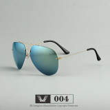 NEW 2016 Coating Fashion Polarized Sunglasses Men Women UV400 Sun Glasses Mirror Driving Shades Rimless