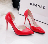 New 2016 Brand Shoes Woman High Heels Pumps Stiletto Thin Heel Women's dress Shoes Nude Wedding Bride Pointed Toe Shoes Pumps