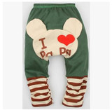 New 2016 Baby Boys Girls Pants Kids Clothing Cotton Baby Long Trousers Baby Girl Harem Pants Baby Boys Girls Clothing 0-24M