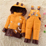 NEW 2015 winter children clothing sets duck down jacket sets pants-jacket hooded baby girls winter jacket & coat Pony pattern NEW 2015 winter children clothing sets duck down jacket sets pants-jacket hooded baby girls winter jacket & coat Pony pattern