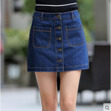2017 spring and autumn new Fashion casual female women girls brand Mini Denim jeans skirts clothing clothes