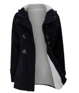 2017 Spring Autumn Women Slim fit Wool blended Mid Long Coat Thin Jacket Hooded Outwears Zipper Hoodie Overcoats Plus Size 6XL