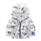 2017 Spring Autumn Outerwear Boys Girls Coat Children Hooded Jackets Outwear Kids Clothes Jacket Kids Windbreaker