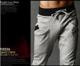 2017 Spring Autumn Men's fashion Harem Pants Male Casual Hip Hop Slacks  joggers Sweatpants Pocket Design Trousers