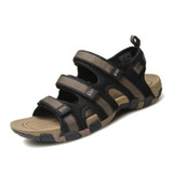 2017 Spring Autumn Men Sandals Slippers Men Beach Flat With Slippers Sandals Comfortable Outdoor Walking Casual Shoes