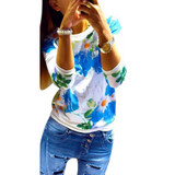 2017 Spring Autumn Harajuku Women Sweatshirts Long Sleeve Printed Casual Hoodies Sweatshirt Girls Tops Woman Clothes