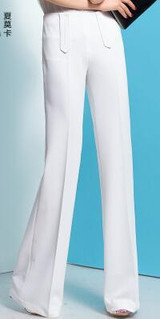 2017 spring autumn Fashion casual brand plus size high waist female women girls Flares Wide leg pants trousers clothing clothes