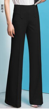 2017 spring autumn Fashion casual brand plus size high waist female women girls Flares Wide leg pants trousers clothing clothes