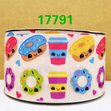 Free shipping 2017 new arrival ribbons Hair Accessories ribbon 10 yards printed grosgrain ribbons 17791