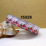 Free shipping 2017 new arrival ribbons Hair Accessories ribbon 10 yards printed grosgrain ribbons 15932