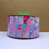 Free shipping 2017 new arrival ribbons Hair Accessories ribbon 10 yards printed grosgrain ribbons 15118