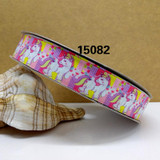 Free shipping 2017 new arrival ribbons Hair Accessories ribbon 10 yards printed grosgrain ribbons 15118