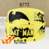 Free shipping 2017 new arrival ribbons Hair Accessories ribbon 10 yards printed grosgrain ribbons 11918