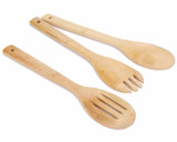 Free Shipping 2017 New Arrival 6 Pieces Bamboo Spoon Spatula Mixing Set Eco-Friendly Utensil Kitchen Wooden Cooking Tool