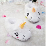 Warm Winter Indoor Women Slippers Plush Home Children Unicorn Slippers Unisex Totoro Home Slippers Shoes Mens Slippers Pikachu