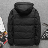 Warm Winter Jaceket Men White Duck Down Jacket Men Coat Parka Hooded Men's Brand Men Clothing Casaco Masculino