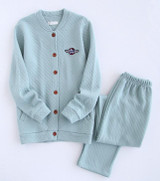 warm thick cotton men women Home Clothing winter pijama autumn sleepwear long sleeve long bottoms striped pyjama homme