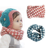 Warm Scarfs Kids Knitted Collar Winter Warm Scarf for Children Baby Girls Baby Scarf O Ring Neck Scarves
