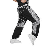 Free shipping 2017 Harajuku parkour pants Bandana Paisly Cashew Flowers Jogger pants Hip Hop Baggy Drop Crotch Sweatpants 71105