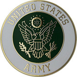 Army Large Crest 1 1/2" Lapel Pin