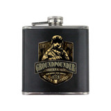 Army Groundpounder IPA 6 oz. Flask with Wrap