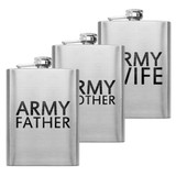 Army Family 8 oz. Flask