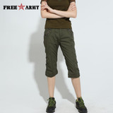 Army Camouflage Slim Shorts Feminino Pantalones Cortos Mujer High Waist Summer Women Joggers Shorts Capris Plus Size Girls