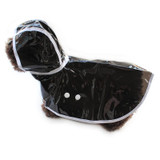 Armi store Transparent Dog Raincoats Hat Windproof Dogs Waterproof Raincoat 6161001 Pet Accessories Supplies