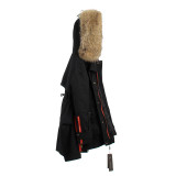 New 2016 Winter Jacket Women's Parkas Army Green Large Real Raccoon Color Fur Collar Hooded Coat Woman Outwear Top Quality