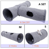 Speedy pet Collapsible Cat Tunnel Crinkle Kitten Play Tube